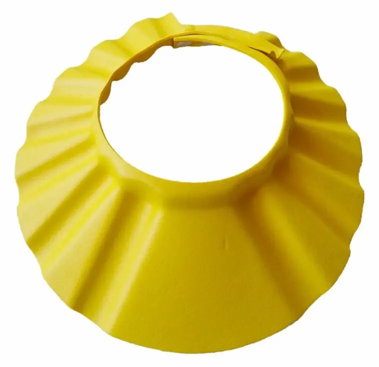 Shampoo Cap Yellow Регулируемая Шапочка для душа для новорожденных уход за младенцем детская шапочка для душа шампунь против выпадения волос детская шапочка для ухода за младенцем Детская ванна Защитная Кепка - Цвет: Shampoo Cap Yellow