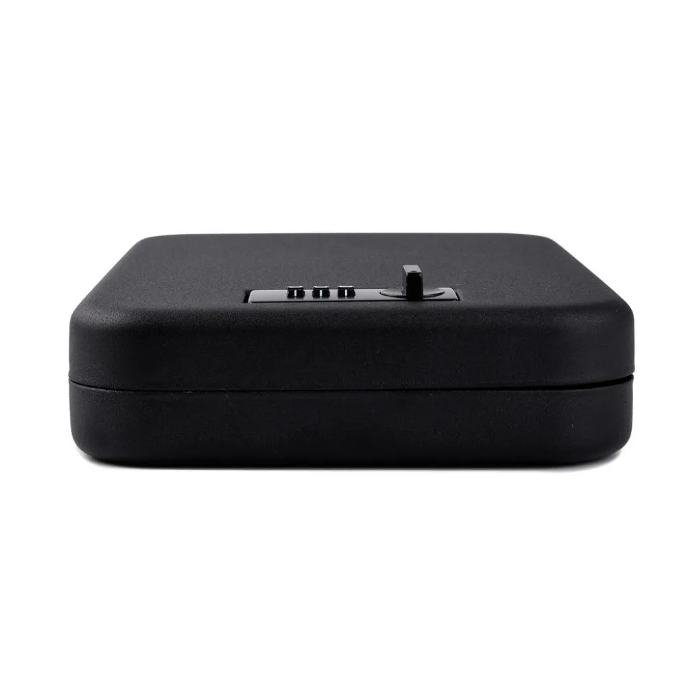 Password Safes Portable Car Safebox Gun Safes Valuables Money Jewelry Storage Box Security Strongbox 1mm Cold-rolled Steel Sheet