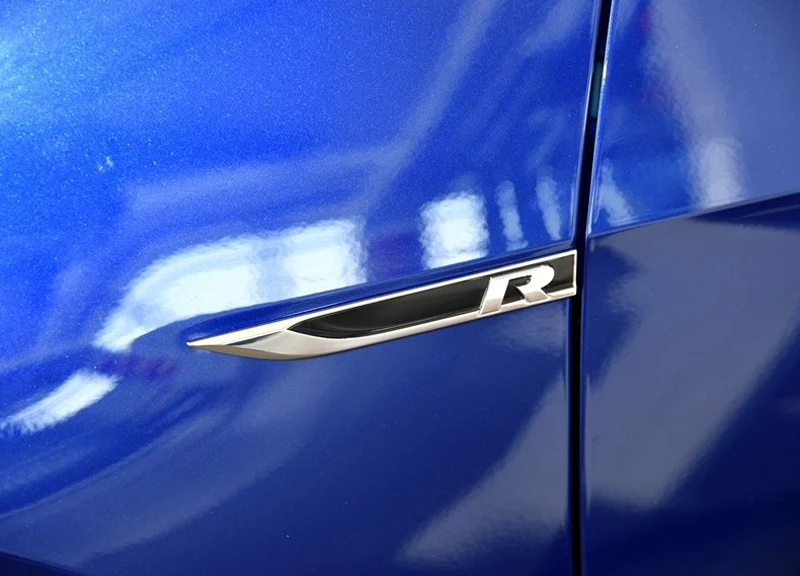 Abs передняя сторона внешний Fender воздуха на выходе Vent Обложка декор 2 шт. для Volkswagen Passat 2012-2015 для Volkswagen Passat CC 2009-2016