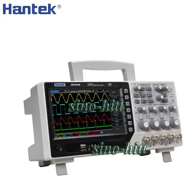 

Hantek DSO4104B Digital Oscilloscope Benchtop 100MHz 4 Channels USB PC LCD scopemeter