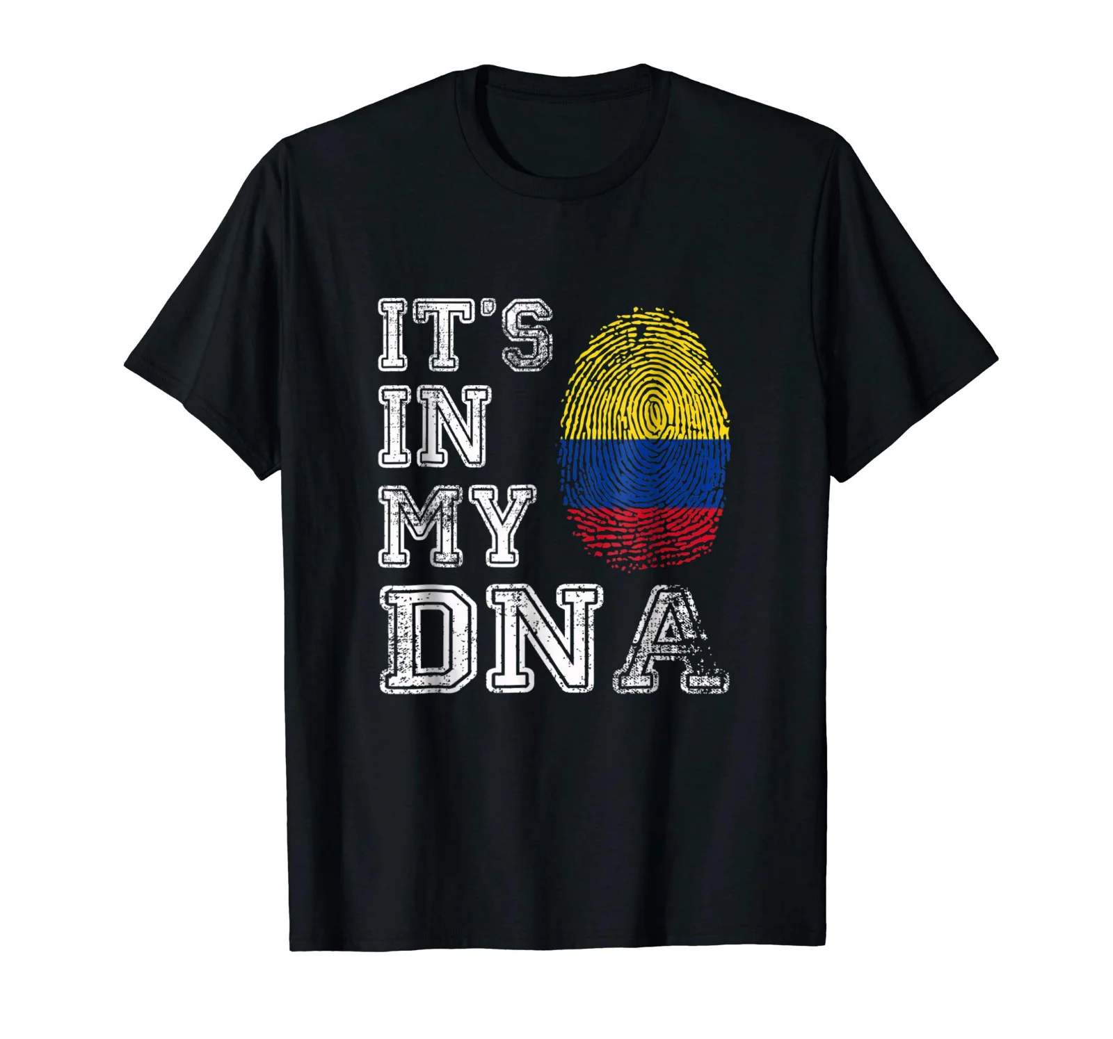 Мужская футболка с флагом Колумбии It's In My DNA модные Забавные футболки 2019 |