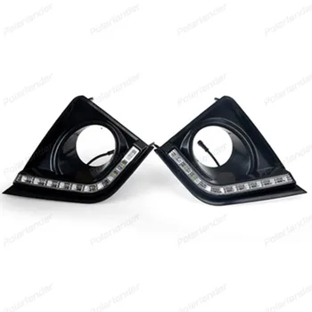 

best price daylight drl CAR LED DRL Daytime Running Light For T/oyota C/orolla 2014 2015 auto part