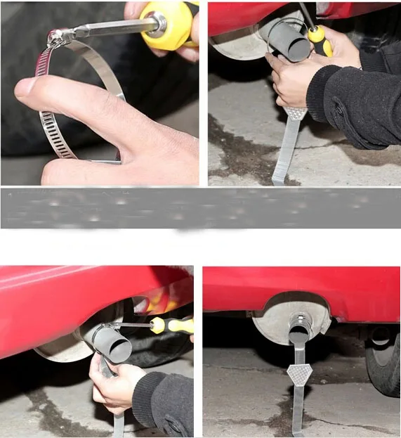 Car Safe Anti Static Reflective Strip Earth Belt Ground Wire Strap Vehicle (6)