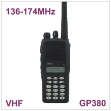 Walkie Takie GP380 VHF 136-174MHz профессиональное Портативное двухстороннее радио