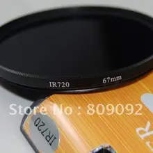 Профессиональный 67 мм ir720 Объективы для фотоаппаратов инфракрасный Фильтры