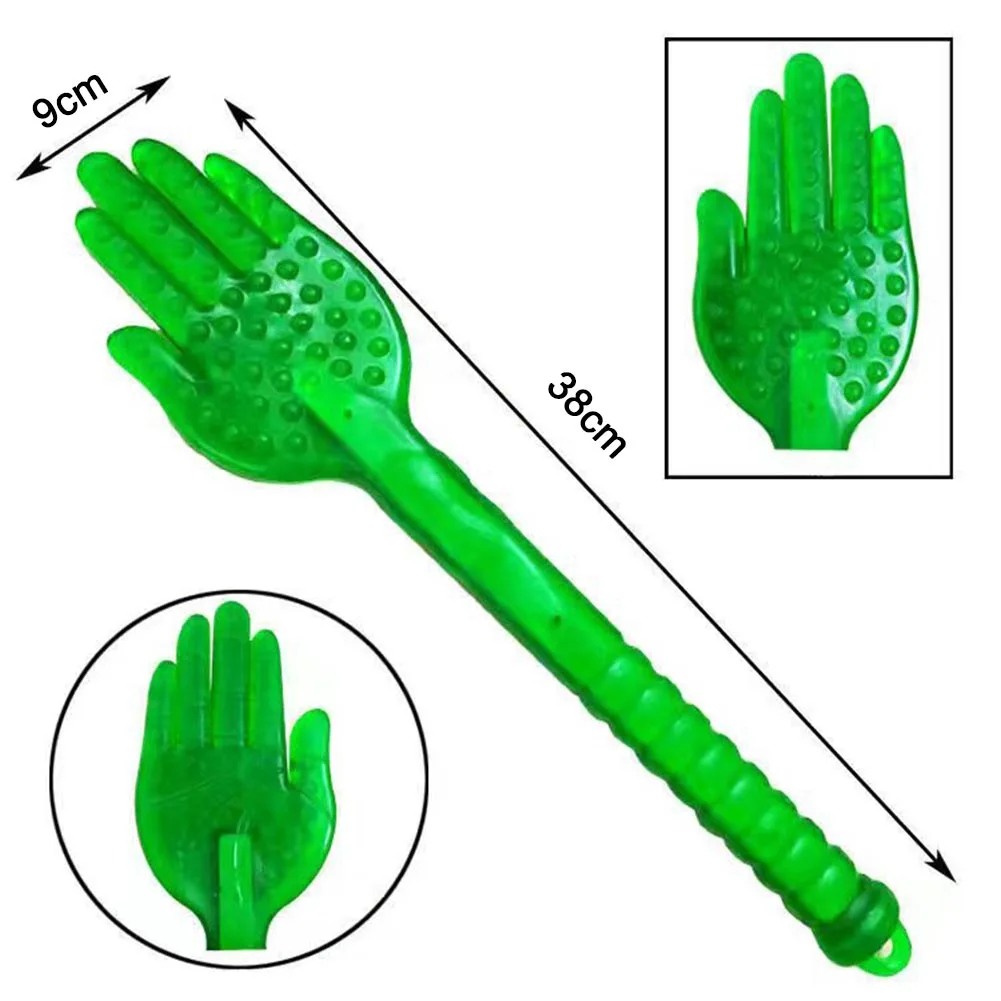 Newly Body Massager Silicone Back Scratcher Palm Beat Sticks Relax Massage Tool for Neck Arm