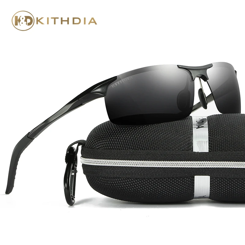 

KITHDIA Aluminum Driving Sunglasses Polarized Men Brand Designer Fishing Sun Glasses Vintage Coating Men glasses Oculos de sol