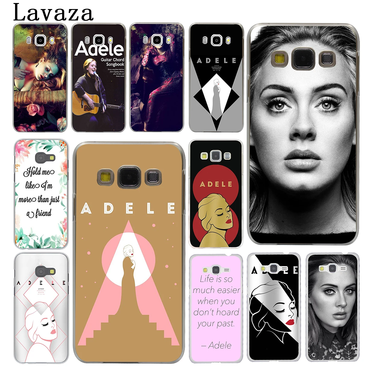 

Lavaza Adele Adkins Hard Phone Cover for Samsung Galaxy J6 J7 J1 J2 J3 J5 2015 2016 2017 Prime Case