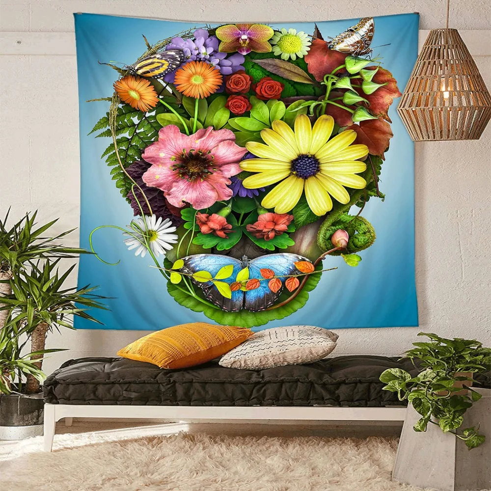 HommomH Tapestry Art Decor Wall Hanging in Dorm Living Room Bedroom