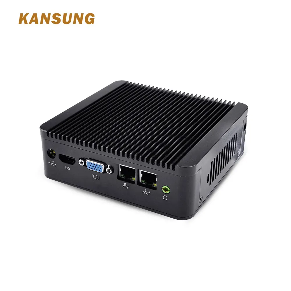 KANSUNG Intel Core i5 3317U двухъядерный мини ПК Двойной гигабитный Windows 10 Linux Centos OPNsense bareone Миниатюрный Настольный ПК HTPC