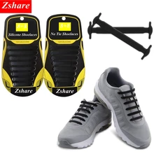 16 шт./компл. шнурки без галстука эластичные силиконовые шнурки для обуви резиновые шнурки ленивые шнурки для всех кроссовок, ботинок, повседневной обуви 13 цветов