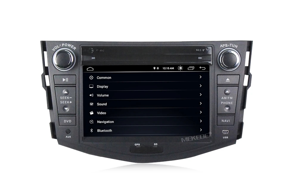 Clearance 1024x600  Android 8.1 2Din Car DVD for TOYOTA RAV4 2006-2011 with Car Radio GPS Navigation SWC bluetooth WIFI DVR OBD Torque 10