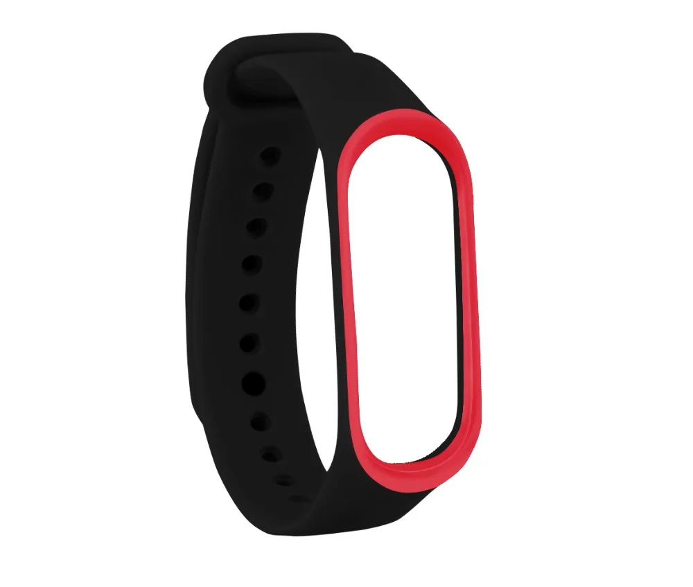 Спортивный силиконовый ремешок для часов Xiaomi Mi Band 3 25 цветов Смарт часы/шагомер