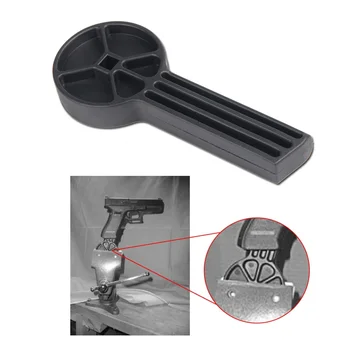 

Hunting Gunsmith Vise Block for Colt Glock Series Gunsmithing Table Bench Handgun Tool Polymer Airsoft Accessory 37-0080