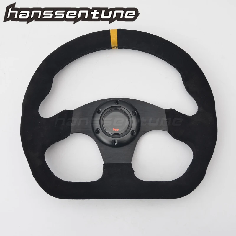 HANSSENTUNE Universal Racing Steering Wheel Motorsport Car Steering