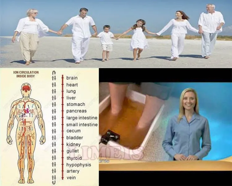 Новая машина для детоксикации с ионизацией ионная очистка стоп, спа-машина ионная детоксикация ног спа с ремнем пихты