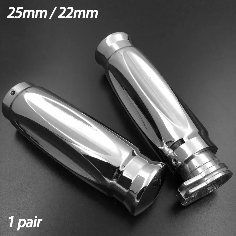

25mm 1" Or 22mm 7/8" Handlebar Hand Grips Billet For Honda Magna 750 VF750C VTX1300 1800 C R N S Shadow VLX 600 Spirit Aero ACE
