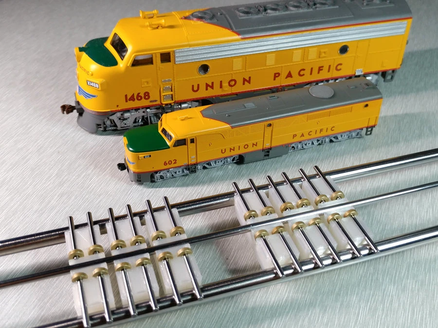 n gauge model railroad