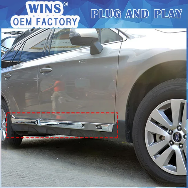New Accessories For Subaru Outback 2017 2016 Abs Side Door Body New Accessories For Subaru Outback 2017 2016 Abs Side Door Body Garnish Moulding Cover Trim Protection