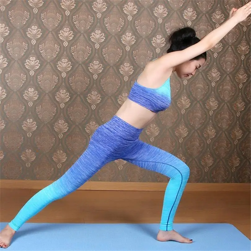 2018 nueva moda legging nuevo algodón rosa gris deporte mujeres Leggings gradiente rampa señora alta cintura estirada Pantalones desgaste Pantalones 2018 nueva moda legging nuevo algodón rosa gris deporte mujeres Leggings gradiente rampa señora alta cintura estirada Pantalones desgaste Pantalones