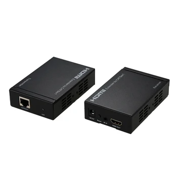 

HD Extender over Single 100M CAT6 (TCP/IP) with IR 1080P Support Repeater Splitter