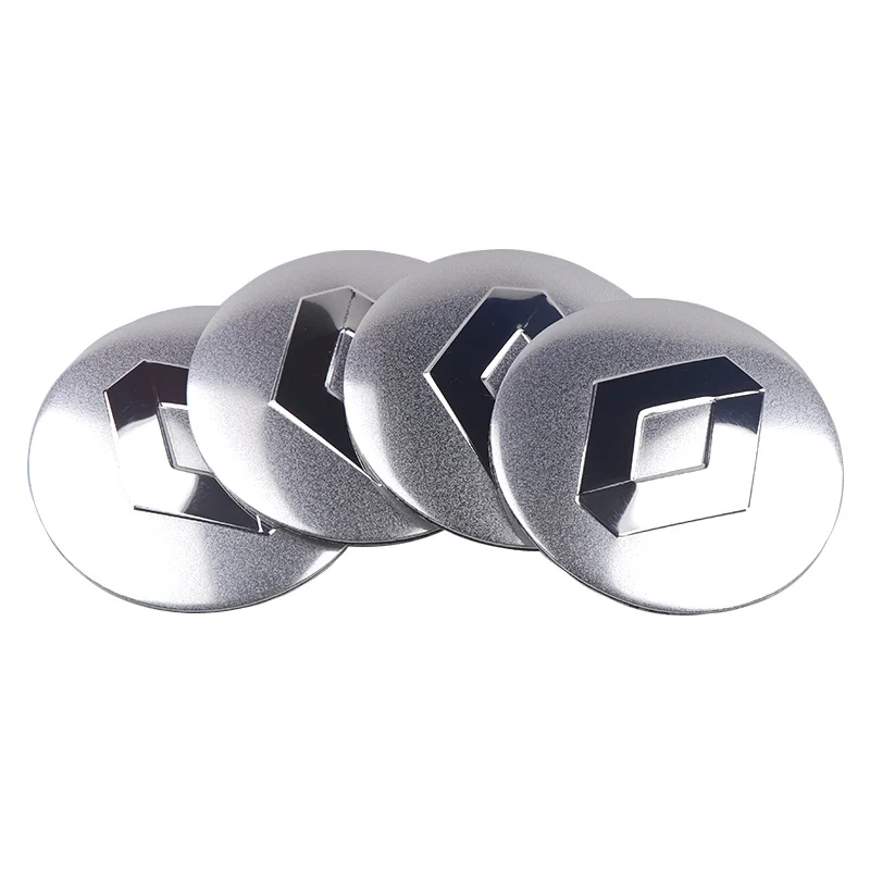 

4Pcs Wheel Center Hub Cap Stickers 56mm emblems For Renault Megane 2 3 Duster Logan Clio Laguna 2 Captur Car Styling Accessories