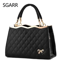 New Vintage Plaid pattern with bow handbags women evening clutch mobile purse Fashion Style Cute Women Bag Messenger Handbag