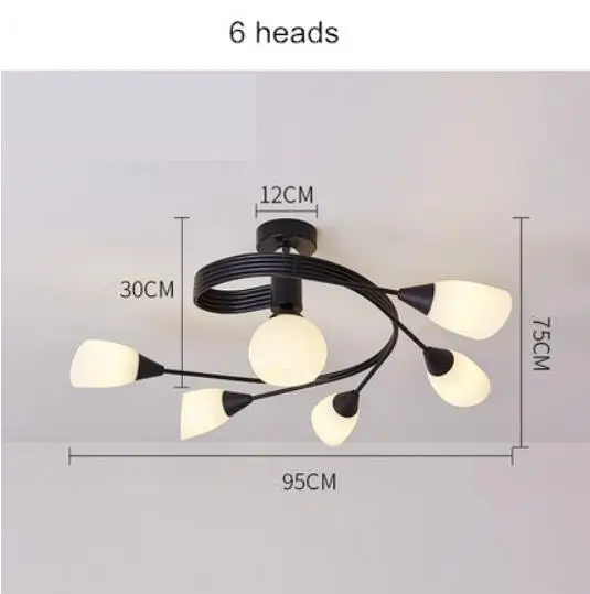 6 Lights-Black