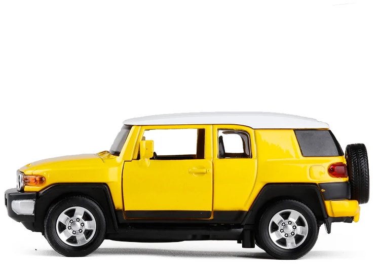 1:32 FJ Cruiser SUV моделирующая модель игрушечного автомобиля из сплава детские игрушки подлинный коллекционный подарок внедорожник дети