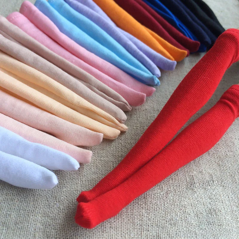 1Pairs Candy Colors Blyth Stocking for 1/6 Doll Socks Clothes Accessories fit Azone Kurhn OB Momoko Barbies Blyth 1/6 Doll doll accessories doll clothes accessories plush doll accessories