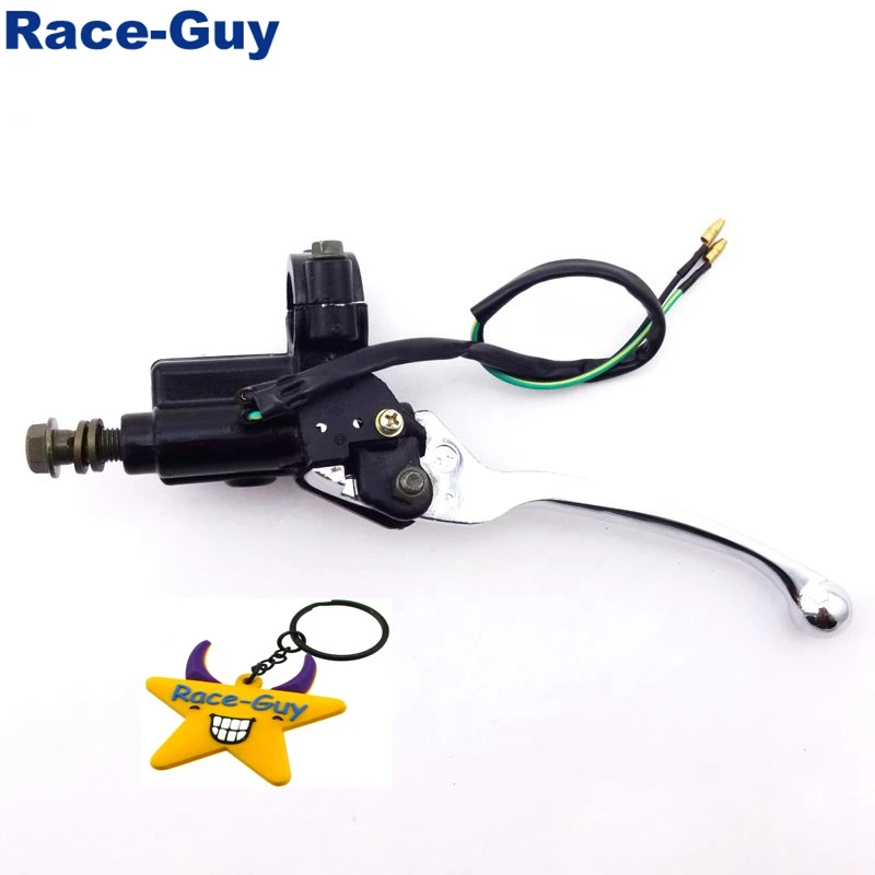 Right Hydraulic Master Cylinder Brake Lever For 50 110 125cc 150cc ATV Dirt Bike