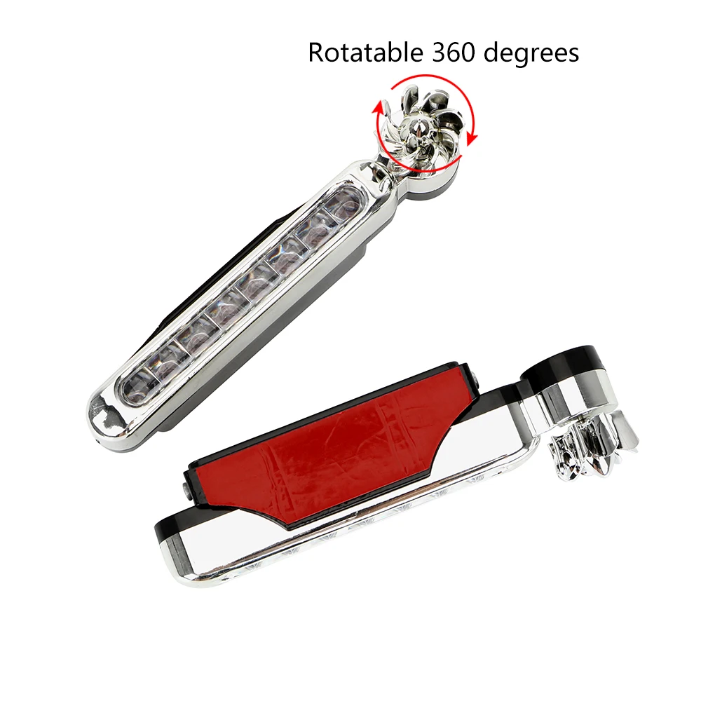 1 Pair LED Wind Powered Vehicle Lights Car Lamp No Need External Power Supply Car Daytime Running Lights with Rotation Fan 1 Pair LED Wind Powered Vehicle Lights Car Lamp No Need External Power Supply Car Daytime Running Lights with Rotation Fan