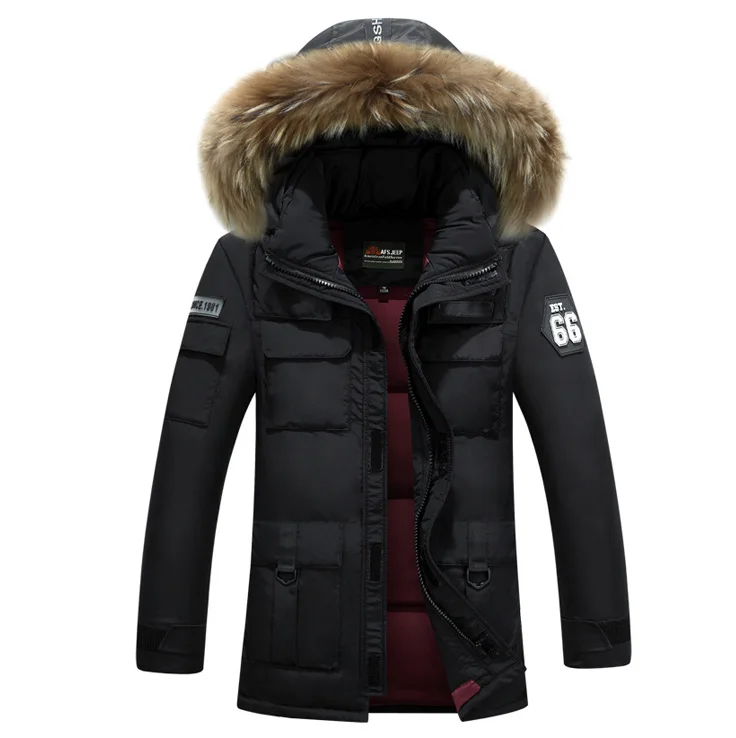 2018 New Men Down Coat Fashion Winter Down Jacket Long Parka Thicken Duck Down Fur Collar Male White Down Coat 165wy 2018 New Men Down Coat Fashion Winter Down Jacket Long Parka Thicken Duck Down Fur Collar Male White Down Coat 165wy