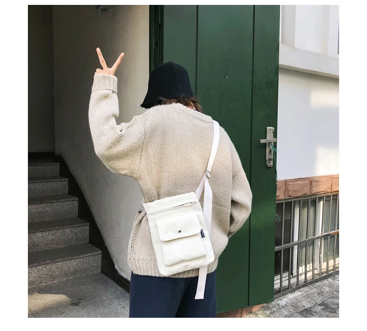Menghuo New Fashion Women Small Shoulder Bags Canvas Crossbody Travel Casual Messenger Bag 2018 Leisure Women Bag Canvas Handbag_19