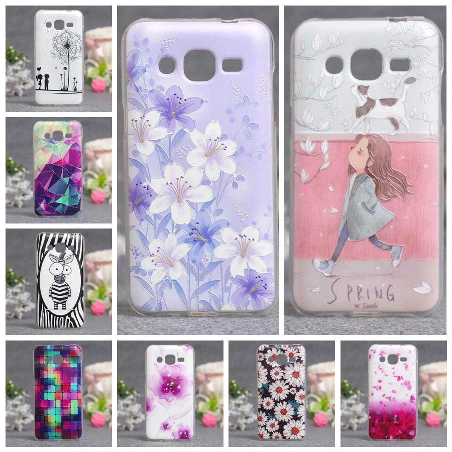 Cover For Samsung J2 15 Case Luxury 3d Relief Soft Tpu Silicone Back Cover Case For Samsung Galaxy J2 J0 Covers Fundas Coque Buy Cheap In An Online Store With Delivery