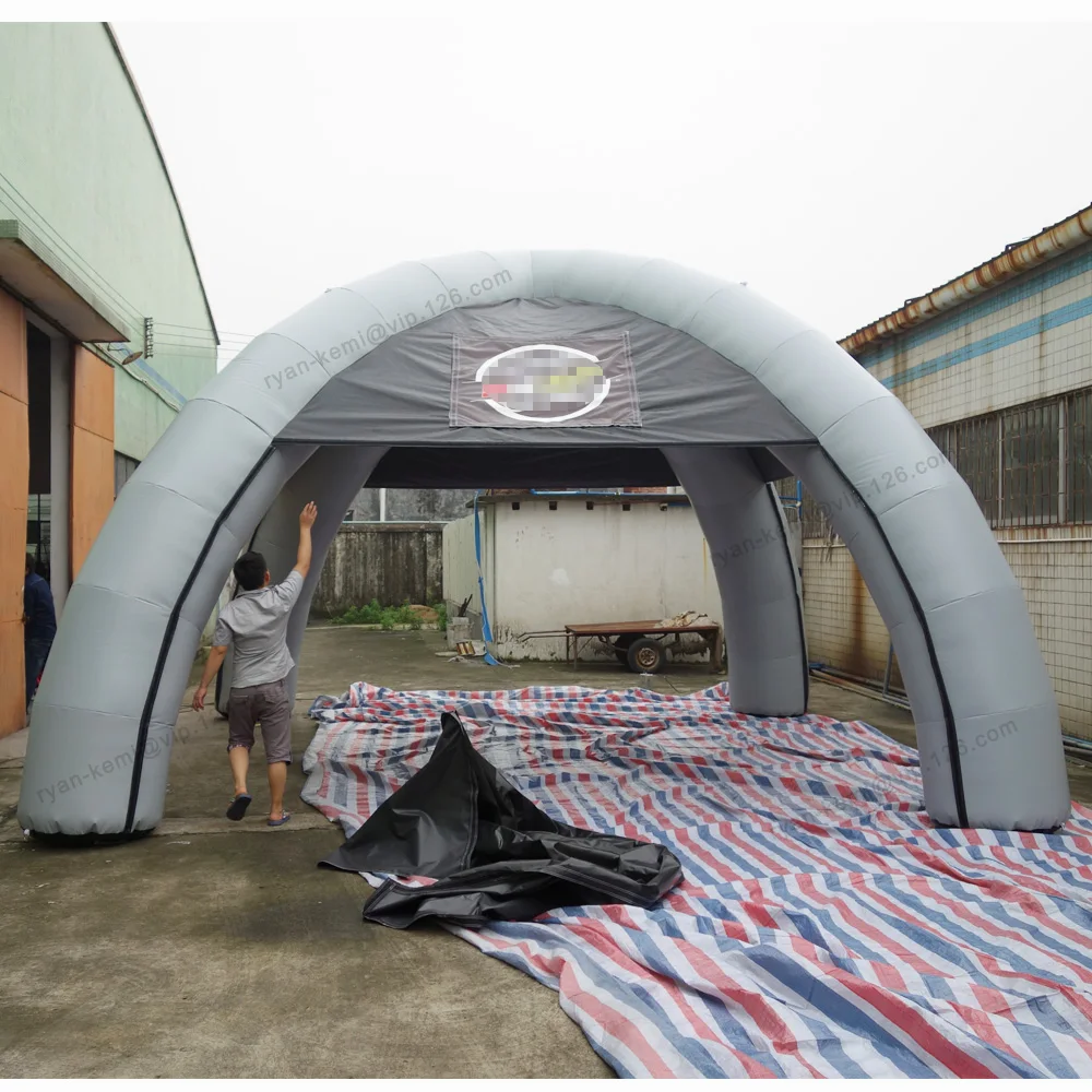 8m dia 4 legs PVC inflatable spider tent outdoor inflatable exhibition advertising cover promotion display marquee 2