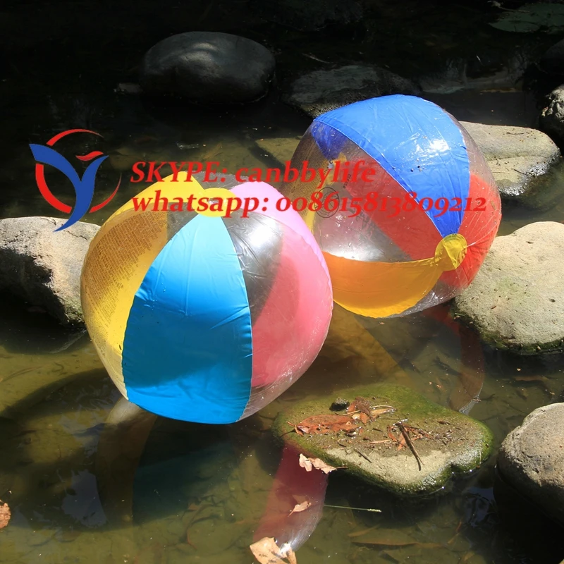 Intex Paradise панель пляжные шары 24 &quotЯркие цвета 61 см прозрачный надувной пляжный мяч
