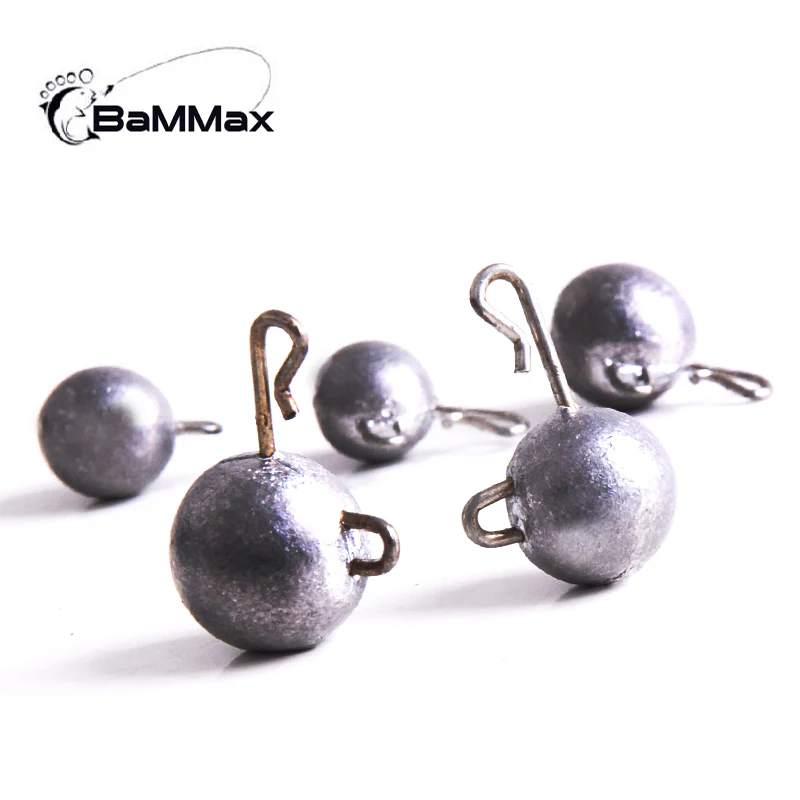 BamMax 5pcs/lot 2.8g 3.8g 4.8g Universal counterweight Round head jig lead Suitable for crank hook carp fishing tackle pesca BamMax 5pcs/lot 2.8g 3.8g 4.8g Universal counterweight Round head jig lead Suitable for crank hook carp fishing tackle pesca