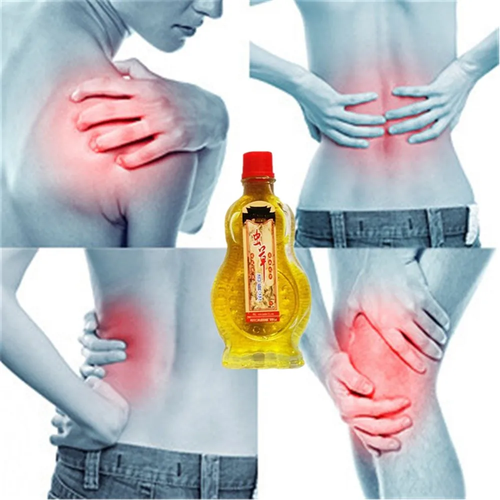Lumbar muscle strain essential oil, shoulder pain Balm, Body aches