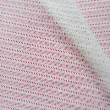 

Fashion striped black stretch thin mesh fabric high quality sexy lingerie soft nylon french casual patchwork shirt lace fabric