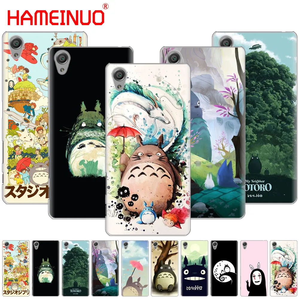 

HAMEINUO My Neighbor Totoro Anime Cover phone Case for sony xperia z2 z3 z4 z5 mini plus aqua M4 M5 E4 E5 E6 C4 C5