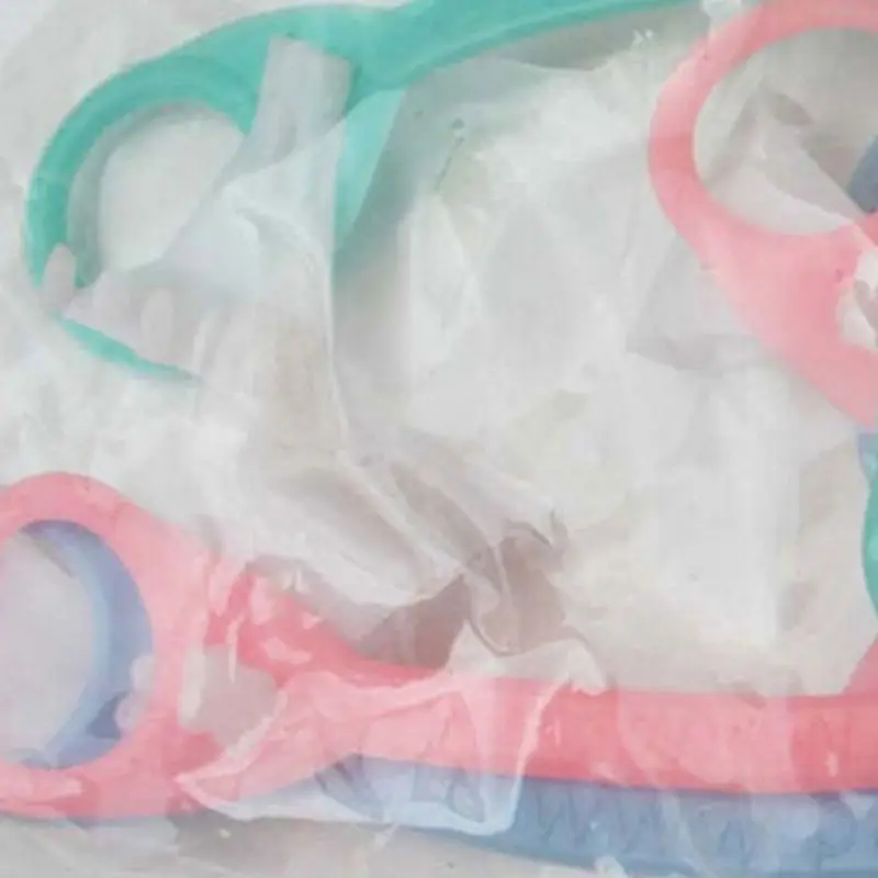 

3 Pcs/Lot=1 Bag Plastic Baby Snappi Cloth Diaper Fasteners 3 Colors Infant Diaper Belt Buckles