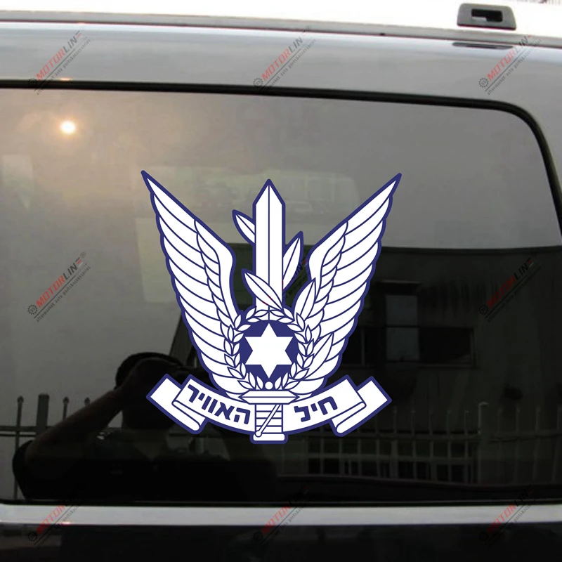 

Israeli Air Force IAF Israel Decal Sticker Car Vinyl Reflective Glossy pick size
