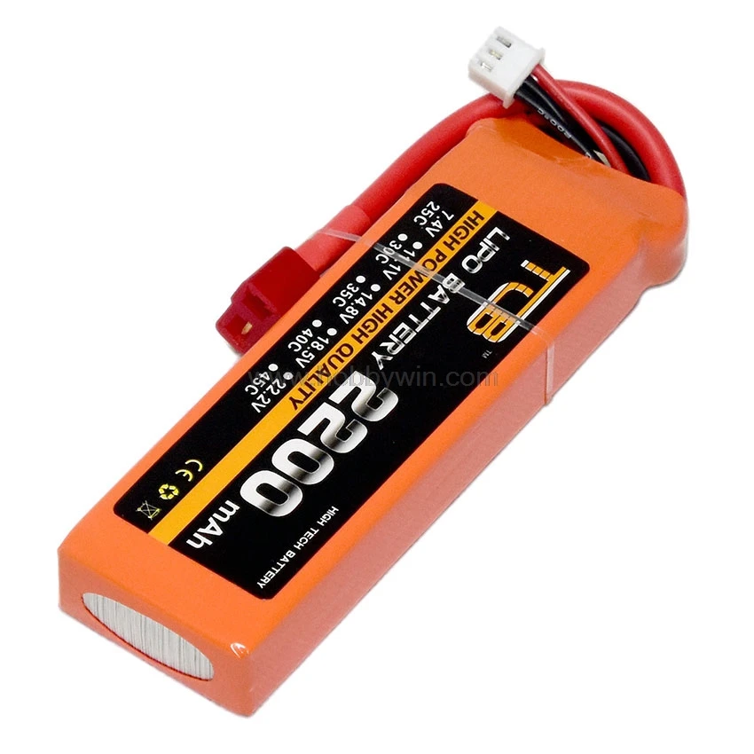 7.4V 2S 2200mAh 25C LiPo Battery Burst 40C T-plug XT60 option for RC Model Airplane Helicopter FPV Drone Racing Boat Buggy Truck 7.4V 2S 2200mAh 25C LiPo Battery Burst 40C T-plug XT60 option for RC Model Airplane Helicopter FPV Drone Racing Boat Buggy Truck