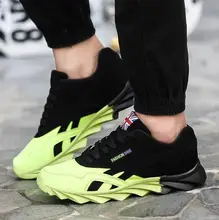 Men Fashion Shoes Casual Lace Up Mixed Color Leather Shoes Casual Superstar Trainers Basket Hombre Sport Flat Black