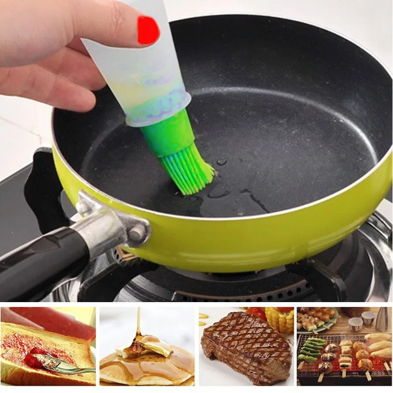 1 шт. силиконовая щетка для выпечки жидкое масло ручка кухня торт Масло Хлеб кисточка для выпечки Инструменты для выпечки принадлежности для барбекю
