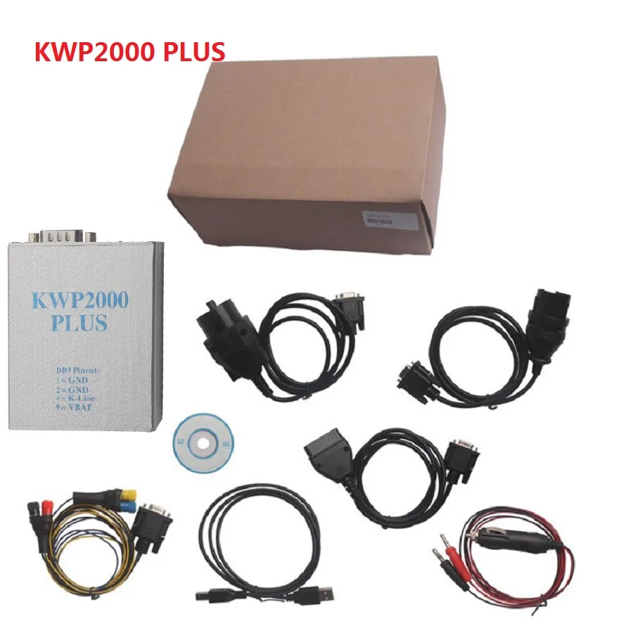 Низкая цена KWP 2000 OBD2 OBD II Plus ECU мигалка ЭБУ Настройка чипов инструмент KWP2000 ECU для мультибрендовых автомобилей