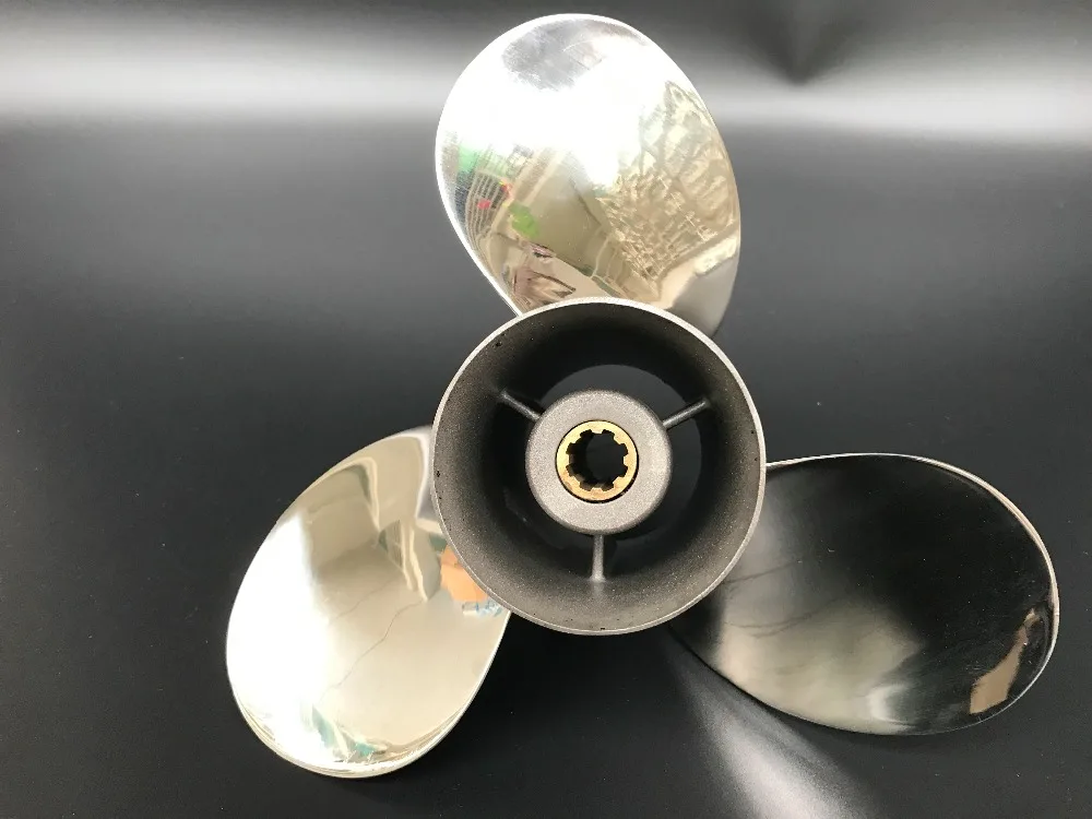9 1/4X11 STAINLESS STEEL Propeller Motors For Yamaha 9.9HP 15HP