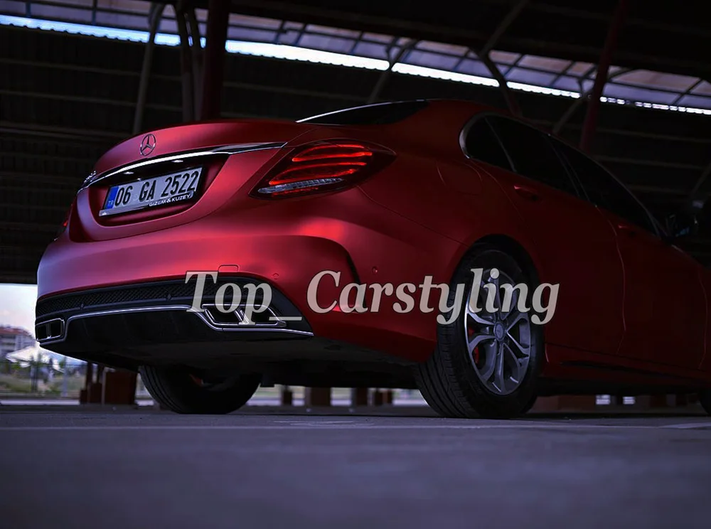 satin chrome matte metallic ice red car wrap film 3m hexis top_carstyling (4)