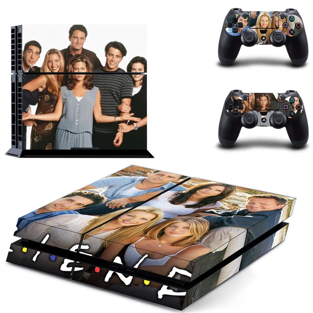 Друзей пленка PS4 переводная картинка для Sony PlayStation 4 консоли и контроллеры Скины
